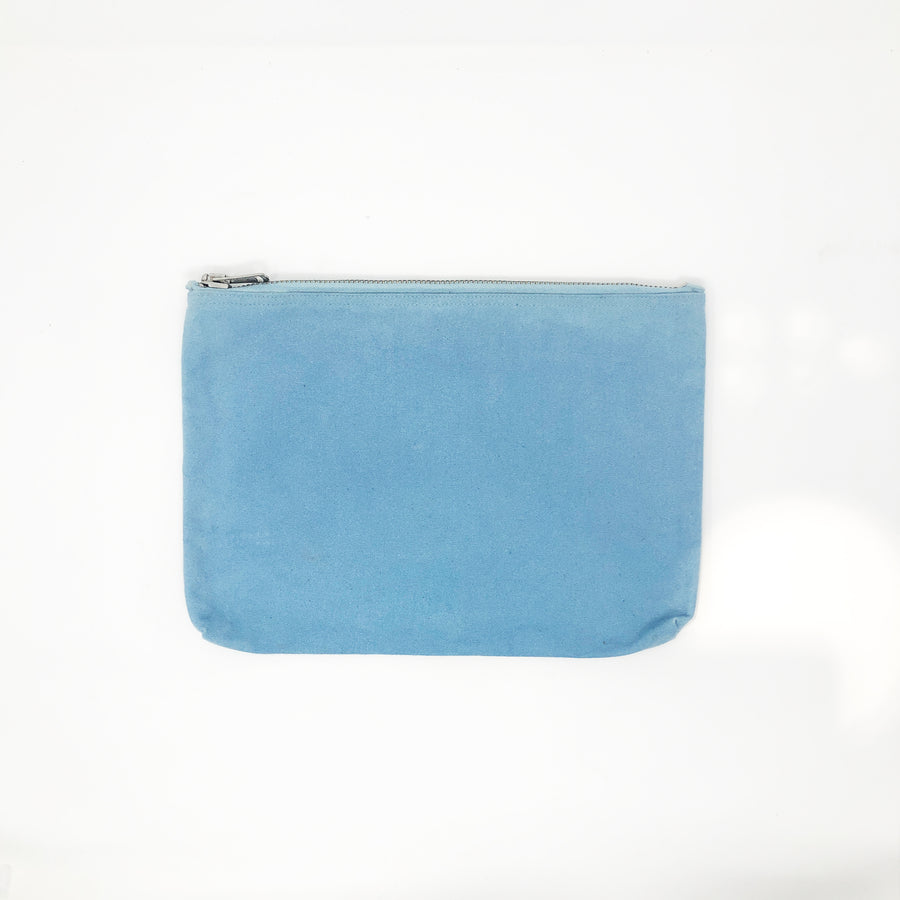 Buaisou  Canvas Pouch Light Indigo
