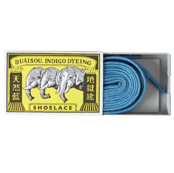 Buaisou  Shoelace 150Cm Light Indigo
