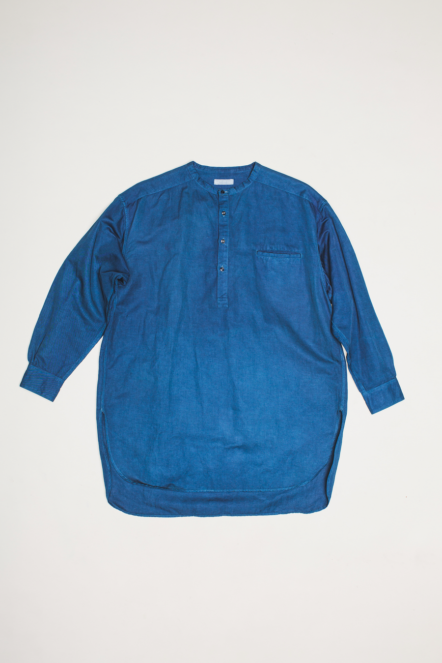 Henley Shirt in Indigo
