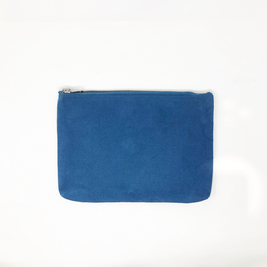 Buaisou  Canvas Pouch  Indigo